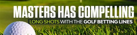 Golf Masters Betting Odds .